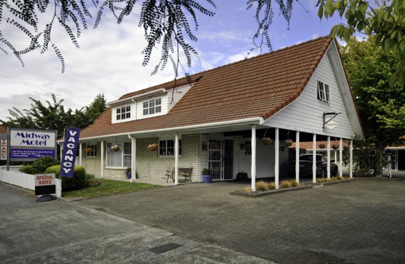 Midway Motel Роторуа Экстерьер фото